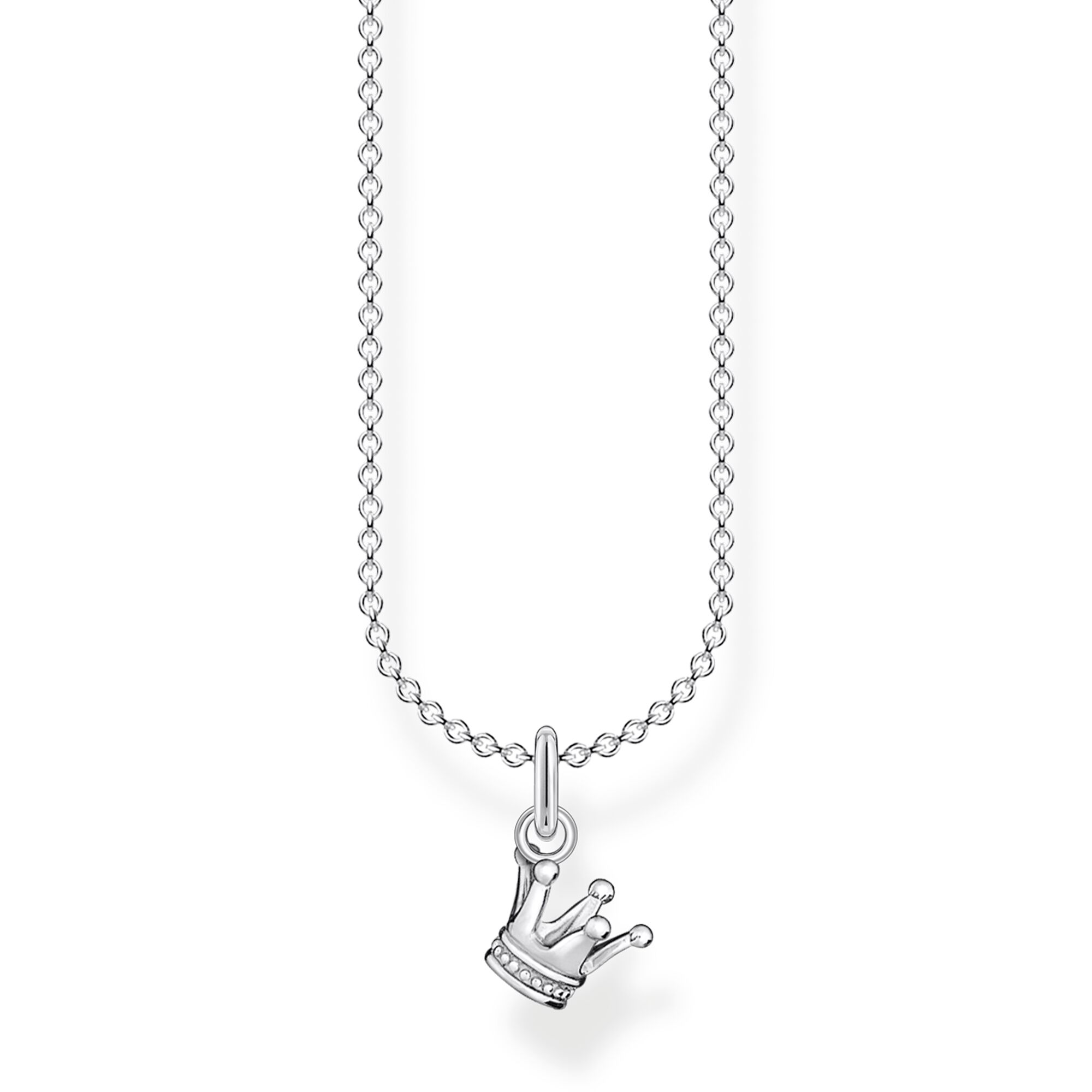 38-45 cm Länge Thomas Sabo Damen-Charm Halskette 925 Sterling Silber
