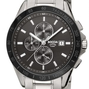 Boccia Titanium Herrenuhr Chronograph Sport 3751-02