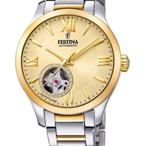 FESTINA Damenuhr Automatik Bicolor F20489/2