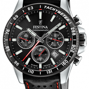 FESTINA Herrenuhr TIMELESS CHRONO F20561/4 LEDER