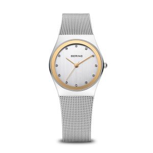 Bering Damenuhr Classic Silber-Gold 12927-010