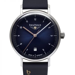 BAUHAUS Ladies Damenuhr Blau 21413