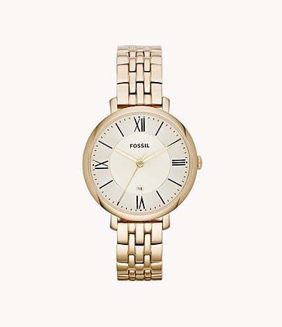 Fossil Damenuhr Jacqueline Gold ES3434 – topas