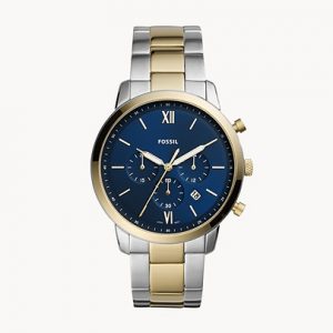 Fossil Herrenuhr Chronograph Neutra Bicolor FS5706